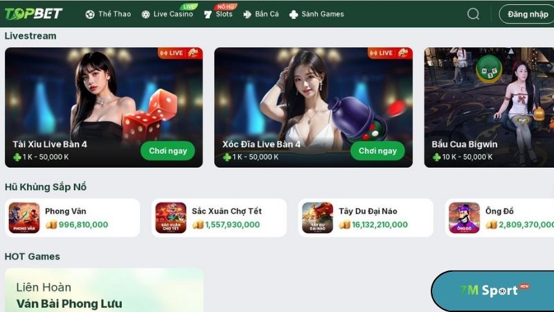 Nhược điểm của TOPBET Nhược điểm của TOPBET